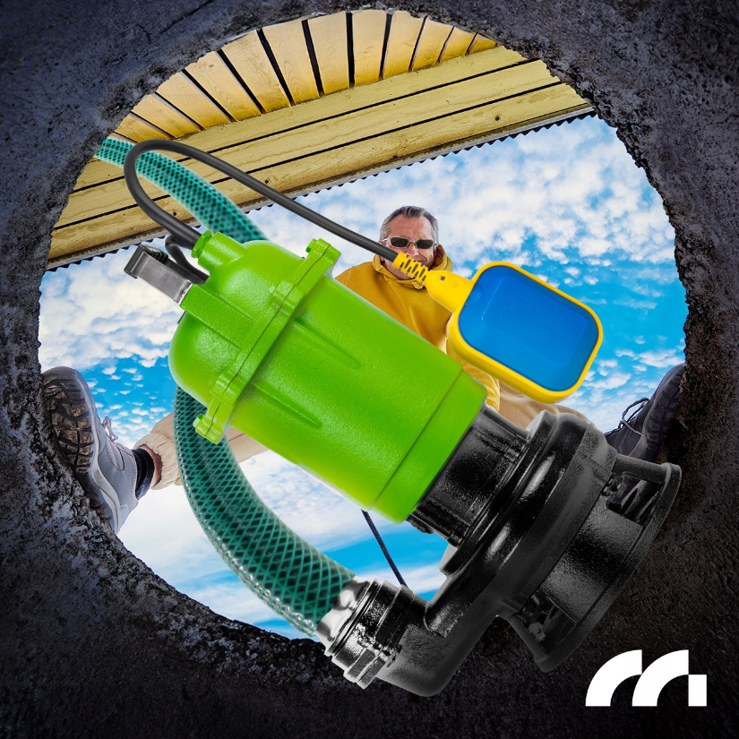 Дренажный насос для грязной и чистой воды 570Вт 18000л/ч MalTec (Польша) Киев - изображение 10