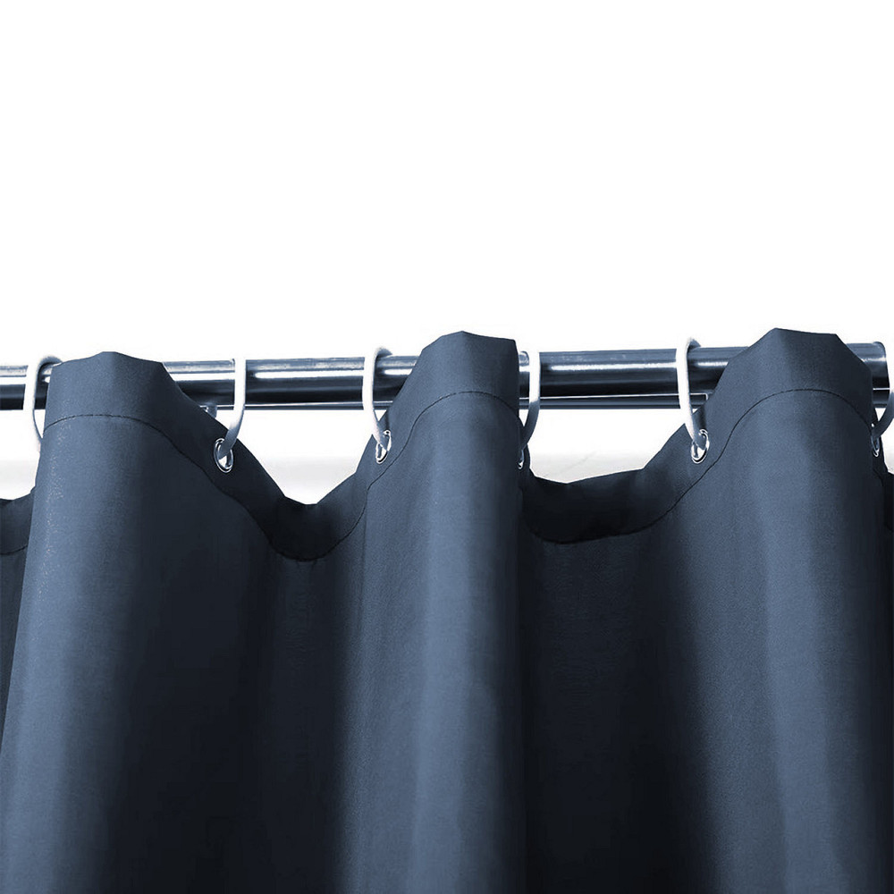 Шторка для ванной Bathlux 180 x 180 люкс качество, водонепроницаемая темно Голубой Каменец-Подольский - изображение 3