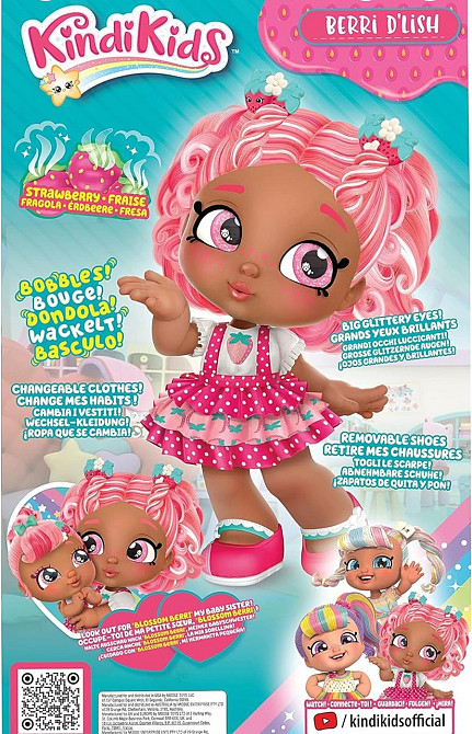 Лялька Кінді Кідс Беррі Д'Ліш Kindi Kids Kindi Berry. Харків - фото 1