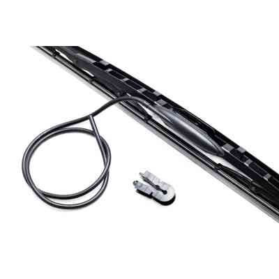 Щетка стеклоочистителя OXIMO каркасна зі спойлером та розпилювачем 550 мм / 22 (WUSPR650) Винница