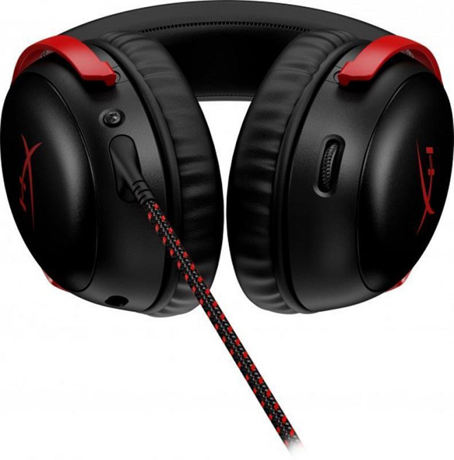 Гарнітура HyperX Cloud III Black/Red (727A9AA) чорний/червоний Харьков - изображение 11