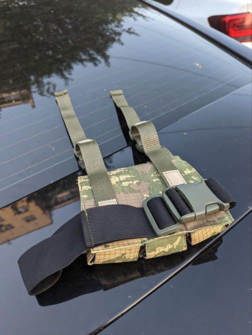 Підсумок ВОГ підгранатник на 3 гранати для РПС на стегно та пояс Кольори: Хижак, Олива (виробник) "K Днепр - изображение 4