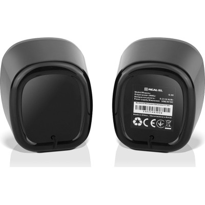 Акустическая система REAL-EL S-55 Black (EL121100014) Винница - изображение 8