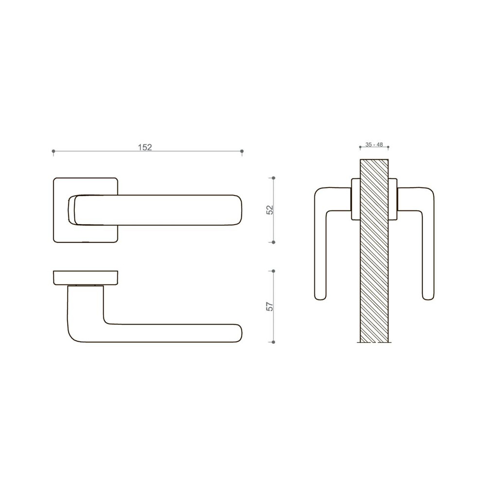 Ручка SYSTEM GAMMA HA195RO11 ALM1 Київ - фото 2