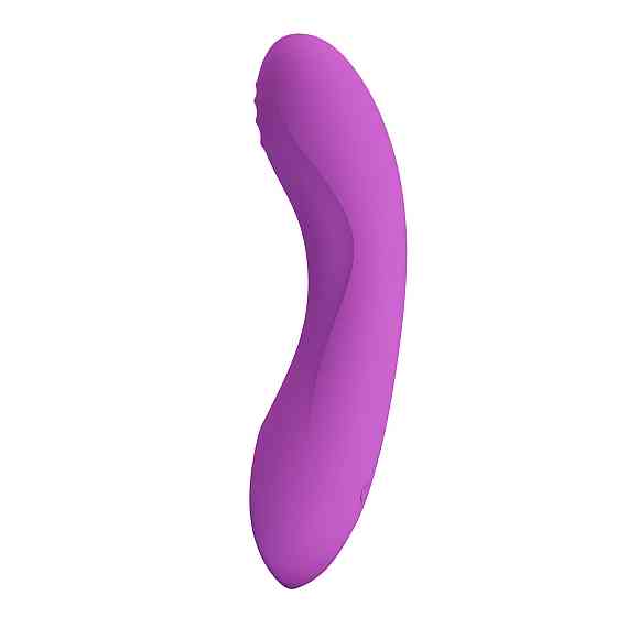 Вибратор для точки G Pretty Love Dj Dick фиолетовый, 12.7 х 2.7 см Sex Aura Киев