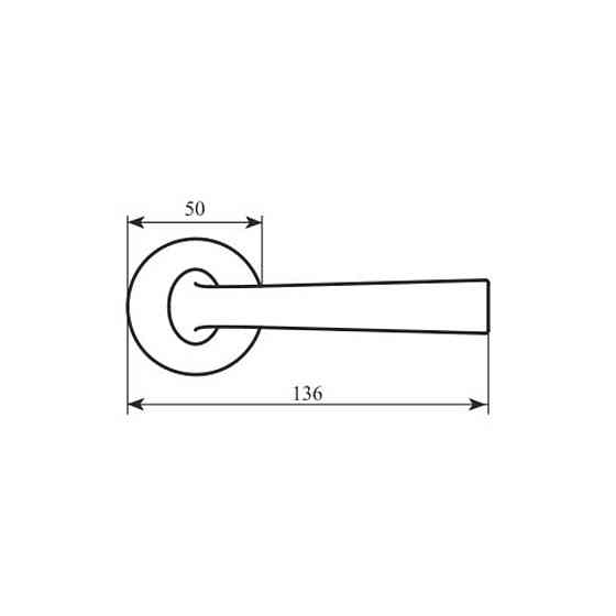 Ручка Colombo Tender MG 11 пол.латунь R ф / з Київ