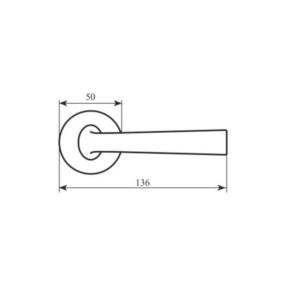 Ручка Colombo Tender MG 11 пол.латунь R ф / з Київ - фото 3