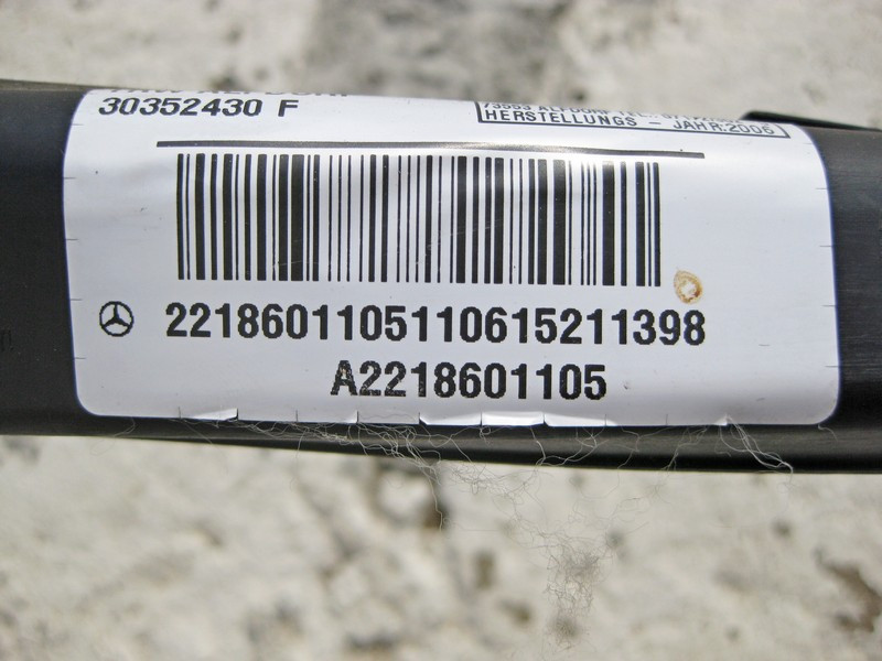 Mercedes-Benz  A2218601105 Ліва стельова подушка безпеки S-Class W221 long Одеса - фото 3