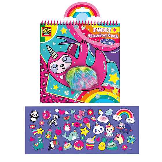 Книжка-розмальовка - Пухнастики Дніпро