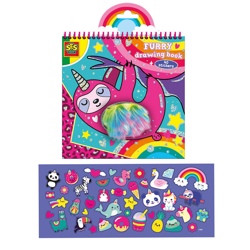 Книжка-розмальовка - Пухнастики Дніпро - фото 2