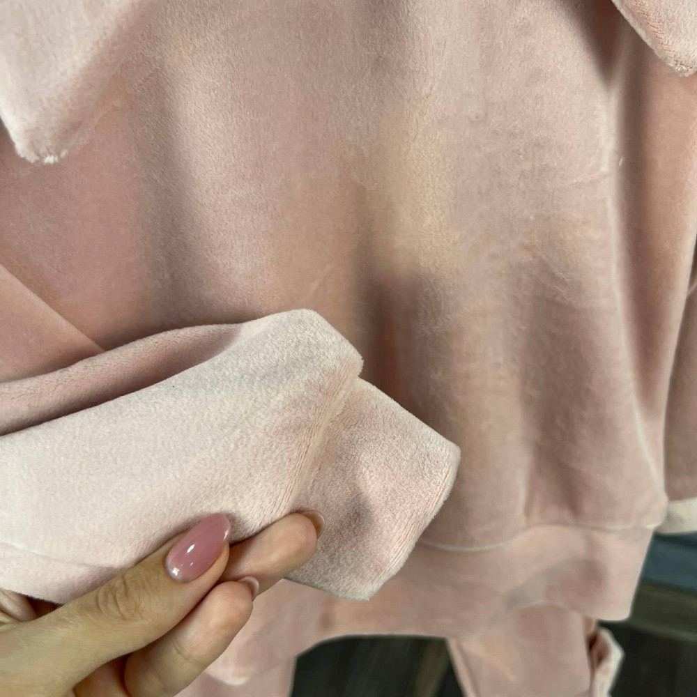 Дитячий Костюм для Дівчаток Велюр Turkey Пудра, 2-3 роки 92-98 см Київ - фото 3