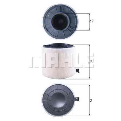 Повітряний фільтр для автомобіля Mahle LX4407 Вінниця