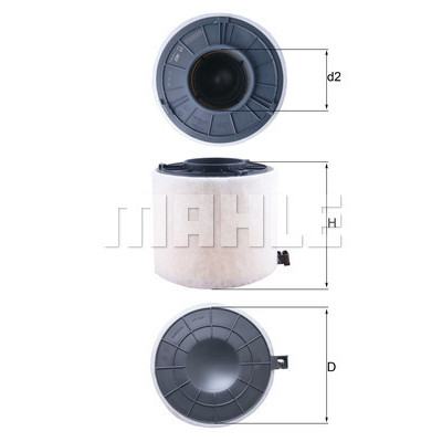 Повітряний фільтр для автомобіля Mahle LX4407 Вінниця - фото 1