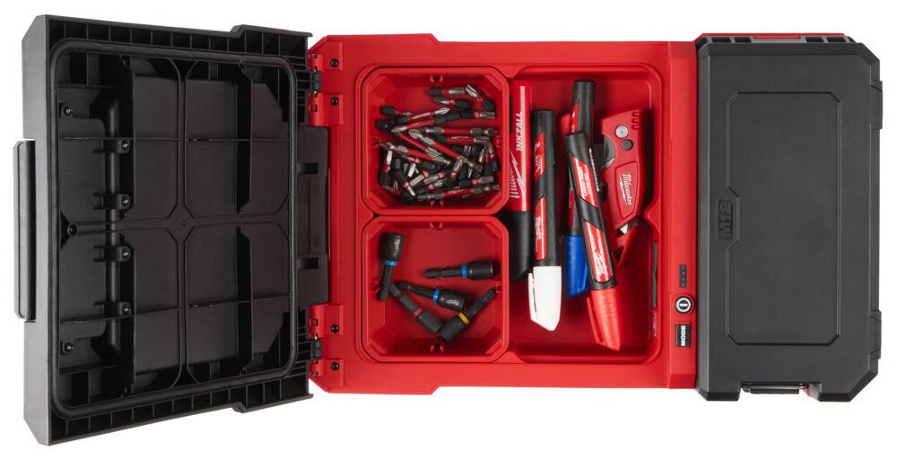 Ліхтар світлодіодний акумуляторний/органайзер PACKOUT, з портами USB-A / USB-C MILWAUKEE, M12 POAL-0 Одеса - фото 4