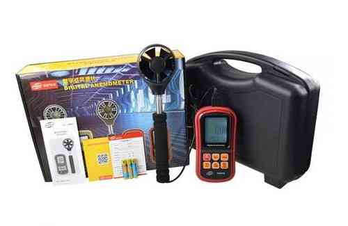 Анемометр (вимірювач потоку повітря) 0,3-45 м/с, 0-45 °C BENETECH GM8909 Одеса