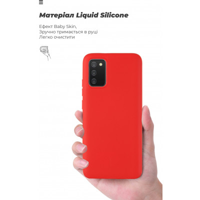 Чохол до мобільного телефона Armorstandart ICON Case для Samsung A02s (A025) Red (ARM61762) Вінниця - фото 7