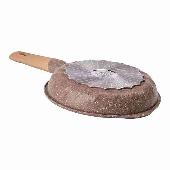 Сковорода алюмінієва 1,4 л, мраморне покриття Ø 22 см, бежевий Київ
