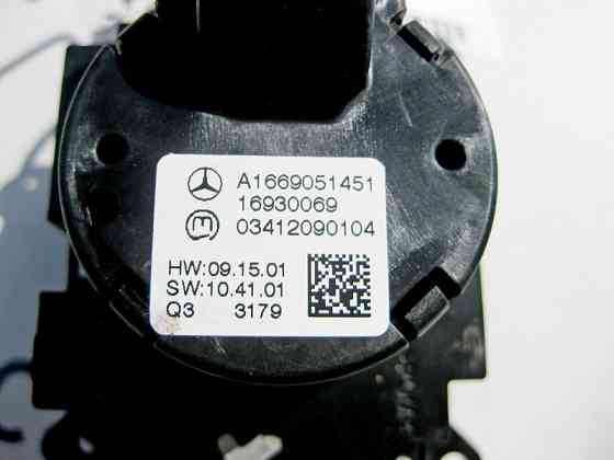 Mercedes-Benz  A1669051451 Перемикач режимів рівня підвіски ML GLE W166 GL GLS X166 Одеса