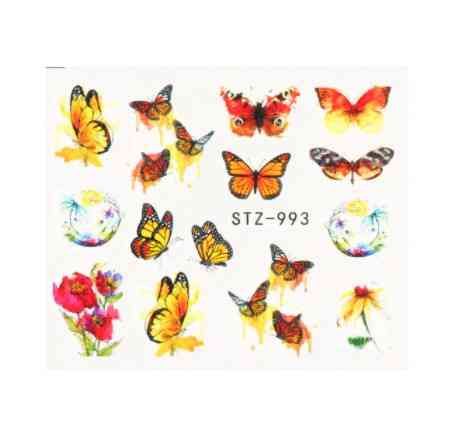 Водные слайдеры на ногти 