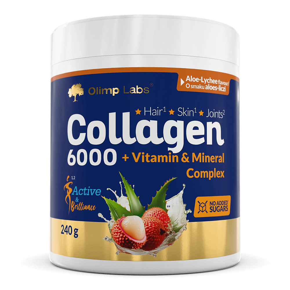 Коллаген Olimp Collagen 6000 Active Beef 400g (Aloe-lychee) Луцк - изображение 1