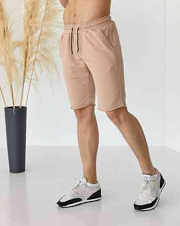 Шорти чоловічі трикотажні Бежевий S Харків