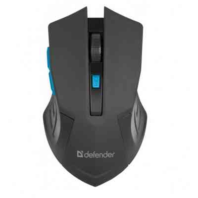 Мишка Defender Accura MM-275 Black-Blue (52275) Вінниця