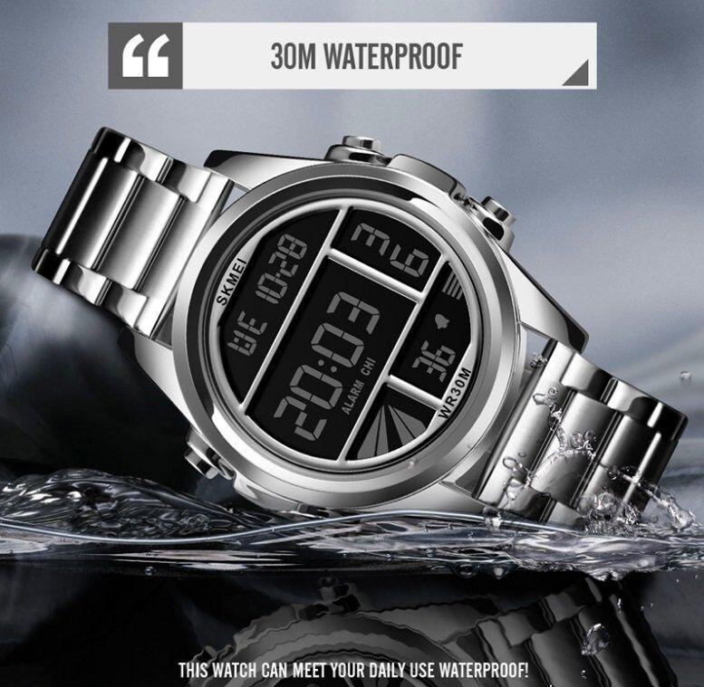 Наручные мужские часы Skmei 1448 Indigo Серебристый Киев - изображение 5