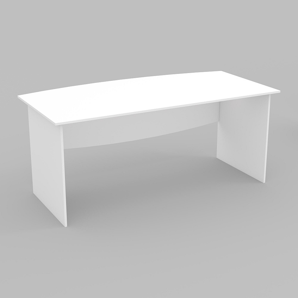 Стіл офісний Лідер, Білий, 1800/900/760 Львів - фото 1