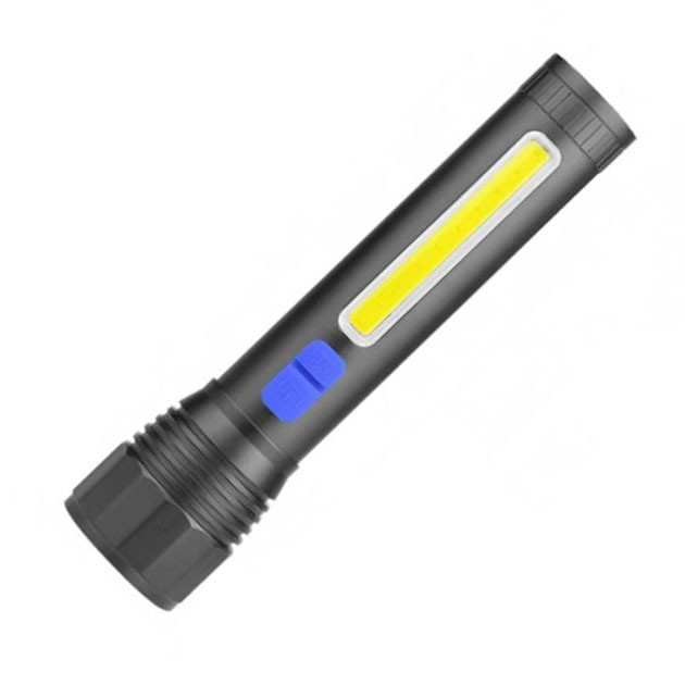 Мощный фонарик для дома с зарядкой CB-C12-P50-COB, Фонарик светодиодный для туриста YG-66 Львов - изображение 4