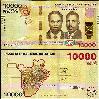 Burundi Бурунді 10 000 Francs 2018 UNC Полтава - фото 1