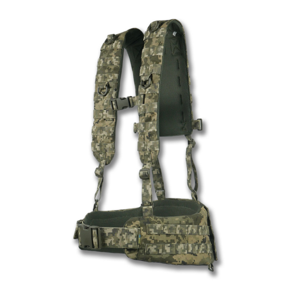 РПС Kiborg R-1 GEN.2 (S) Pixel. Розвантажувальна система РПС піксель, Ремінно плечова система, розгрузка Київ - фото 1