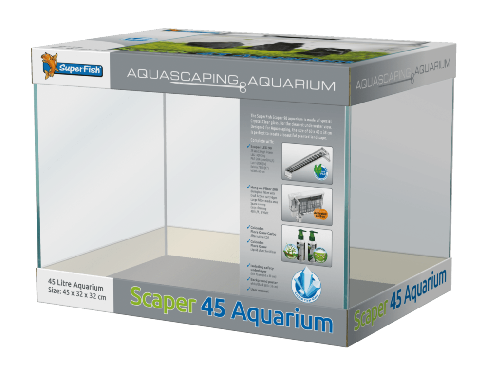 Акваріумний набір SuperFish Scaper 45 (A4051800) для акваскейпінгу Киев - изображение 1
