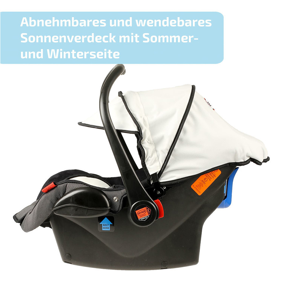 Автокрісло дитяче "Baby SuperProtect", Heyner, 0-13kg, 0-1рік, чорний, 780100 Київ - фото 7