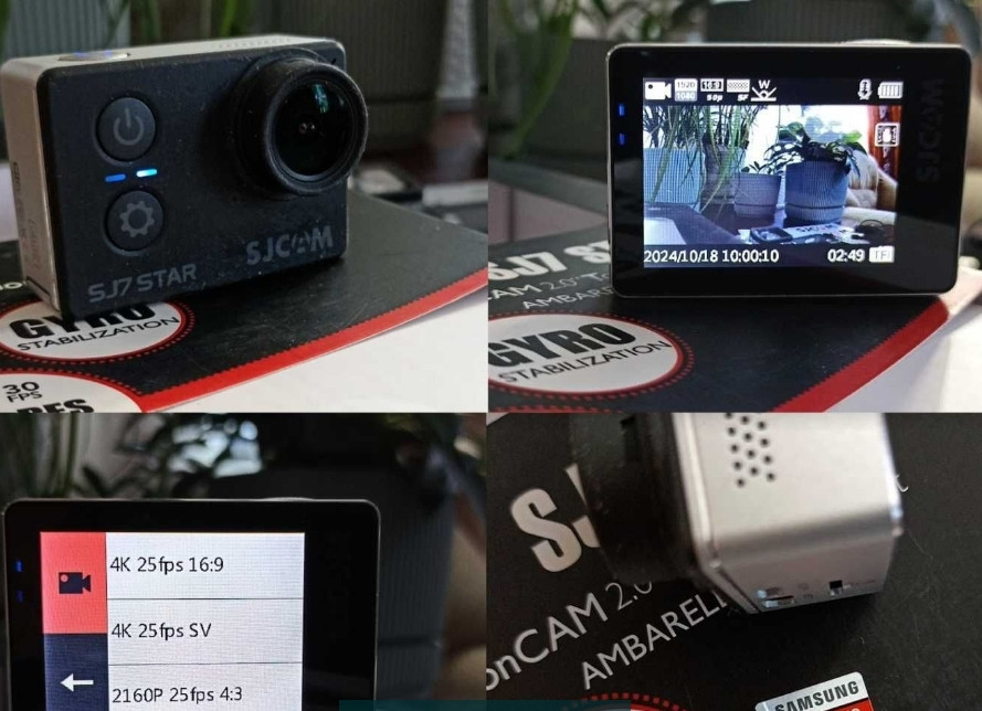 Экшн камеры SJCAM SJ7 Star Wi-Fi+ аксессуары. Киев - изображение 4