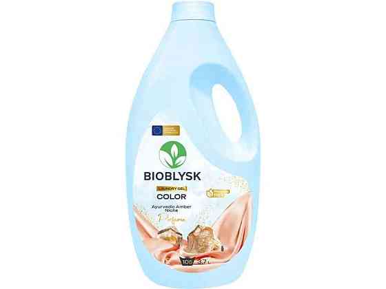 Гель для стирки 3,7л Без фосфатов “Color Ayurvedic Amber Niche Perfume” ТМ BIOBLYSK Киев