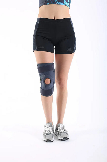 Бандаж на коліно, неопреновий з 4-ма ребрами, універсальний - Ersamed ERSA-202 Дніпро - фото 2