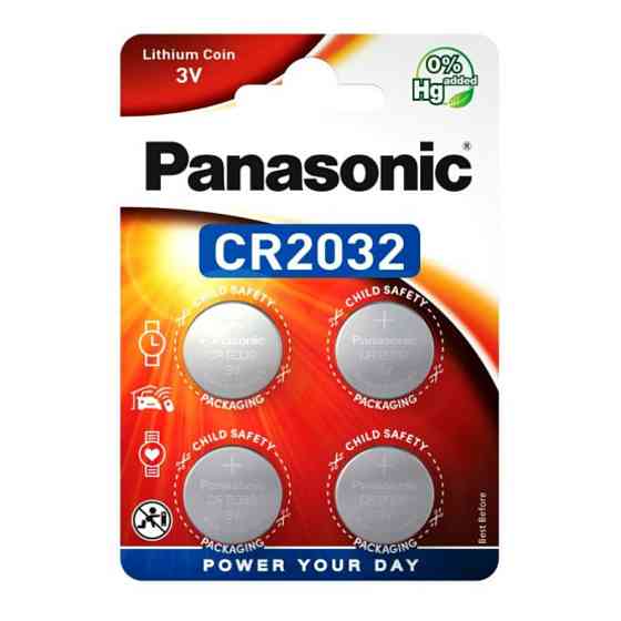 Батарейка Panasonic CR2032 (4шт) Київ