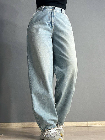 Джинси жіночі Its Basic 3097 SKATER jeans широкі з косими кишенями блакитні, блакитний, 36, 36, 76 с Одеса - фото 9
