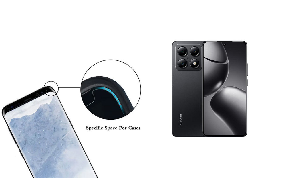 Защитное стекло HyperGlass Pro для Xiaomi 14T, Xiaomi 14T Pro – максимальная чувствительность и защита Киев - изображение 3
