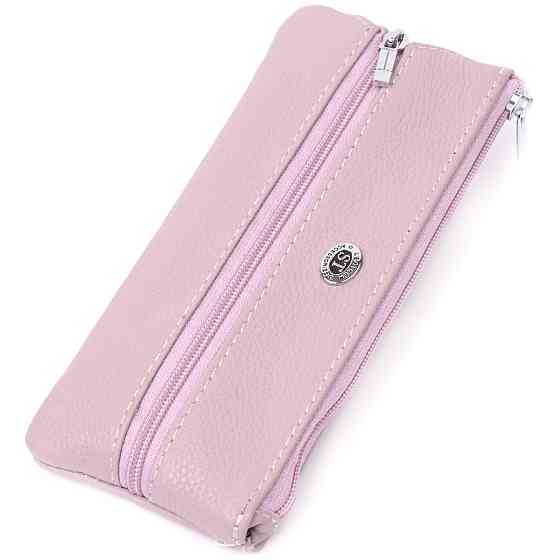 Отличная ключница из натуральной кожи ST Leather 22512 Бежевый Киев