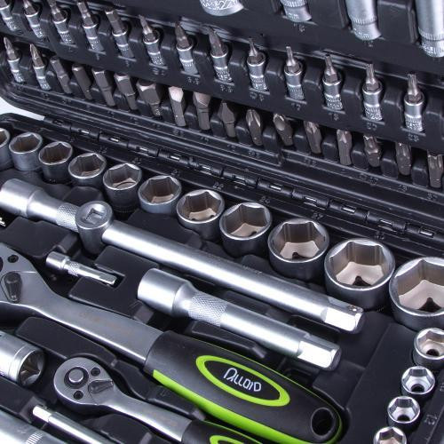 Hабір інструменту Alloid Base 1/2" и 1/4" 6-г108 предметів (NI-1108 WN-6) Одеса - фото 5