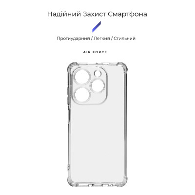 Чехол для мобильного телефона Armorstandart Air Force Tecno Spark 20C (BG7n) Camera cover Clear (ARM73805) Винница - изображение 3