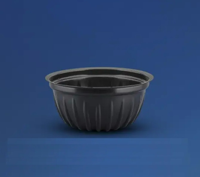 Соусниця з кришкою 50мл, комплект 105 шт, з чорним дном Павлоград - фото 1