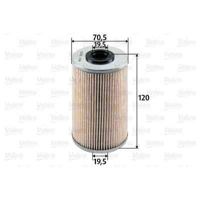 Фильтр топливный Valeo 587913 Винница