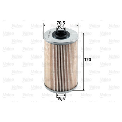 Фильтр топливный Valeo 587913 Винница - изображение 1