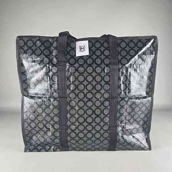 Сумка господарська, поліпропіленова, з кольоровим малюнком No1 Прошита (38x34x18) (1 шт.) Харків