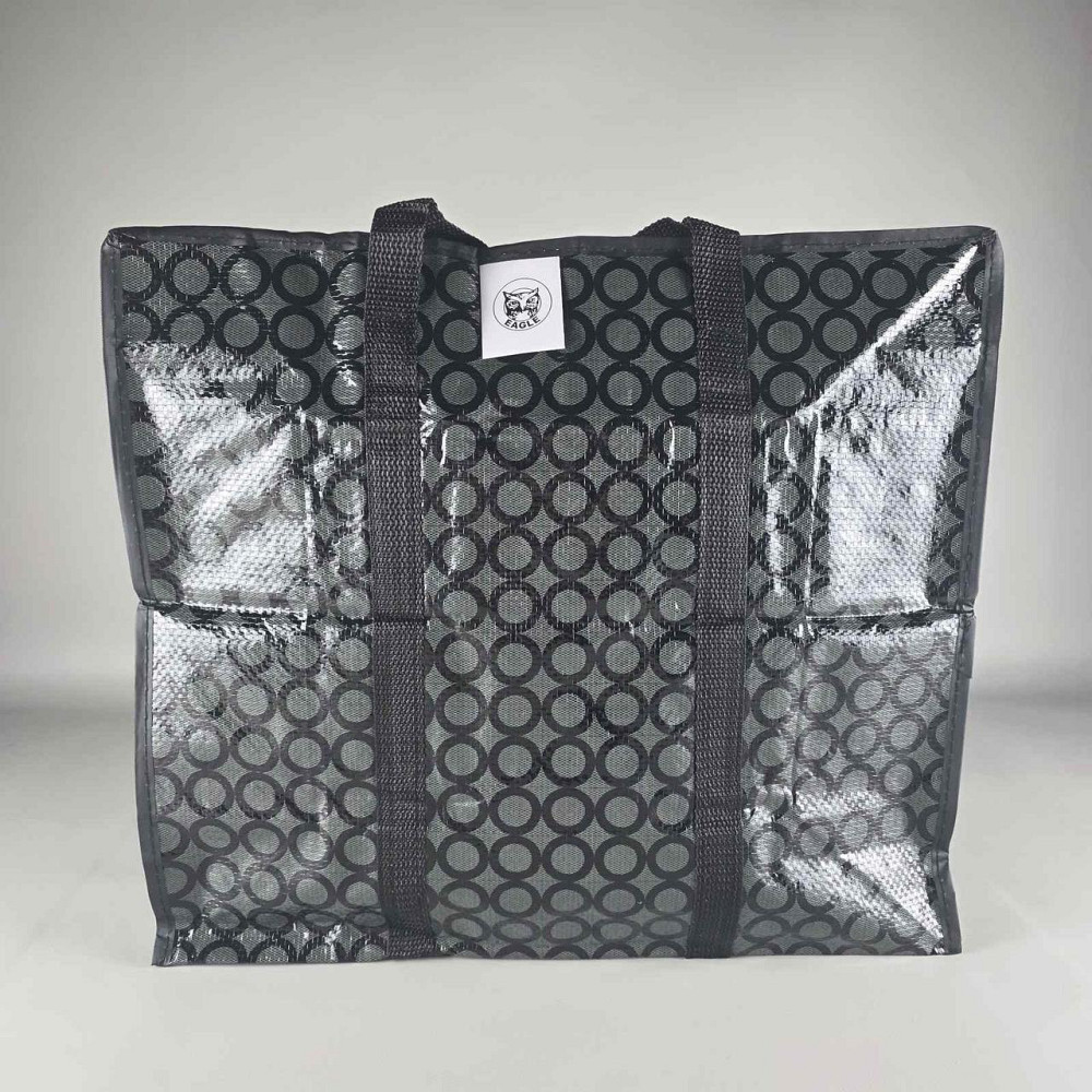 Сумка господарська, поліпропіленова, з кольоровим малюнком No1 Прошита (38x34x18) (1 шт.) Харків - фото 6