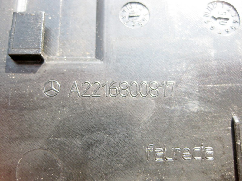 Mercedes-Benz  A2216800817 9E71 Чорна накладка - кришка передньої попільнички S-Class W221 Одесса - изображение 3