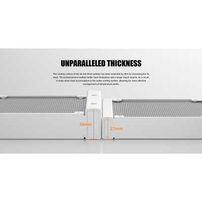 Система жидкостного охлаждения ID-Cooling DX360 Max White (DX360 MAX WHITE) Винница - изображение 6