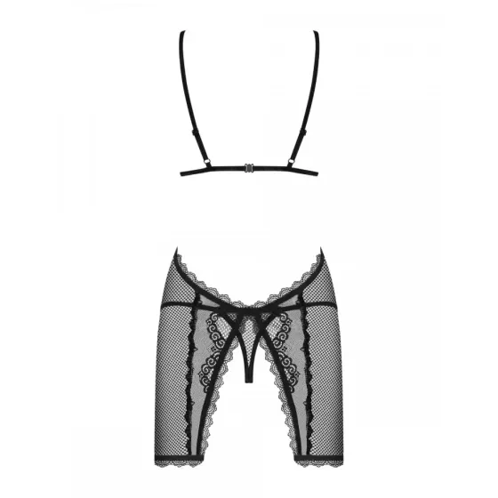 Пеньюар Obsessive Millagro и стринги S/M Sex Aura Киев